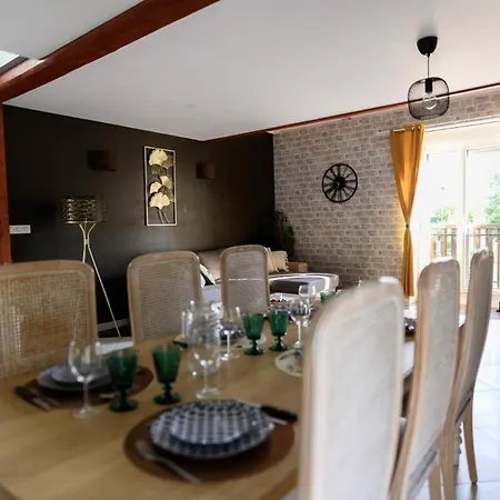 公寓 Cocon Au Calme Vue Etang Ideal Familles Et Pros 埃皮纳勒