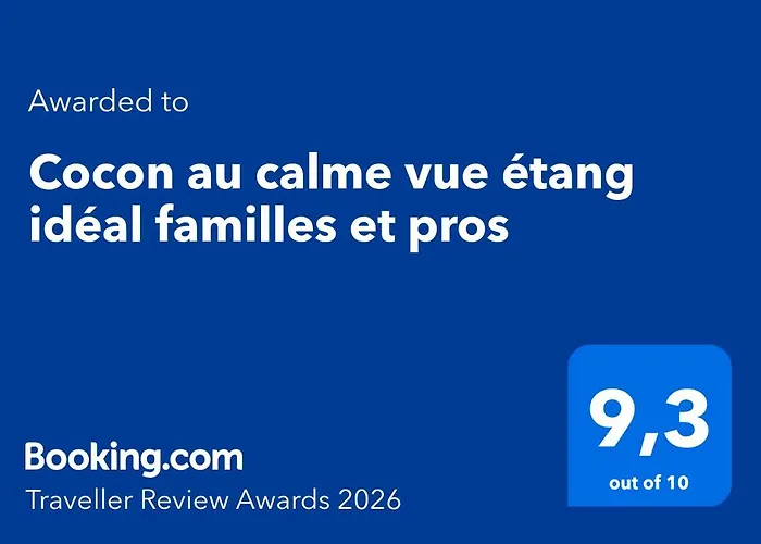 Le Cocon Signature, Vue Etang & Parking Épinal